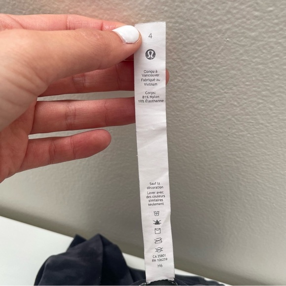 Lululemon Align Short 8" *Diamond Dye biker space tie dye grey black high rise 4 - Picture 8 of 14